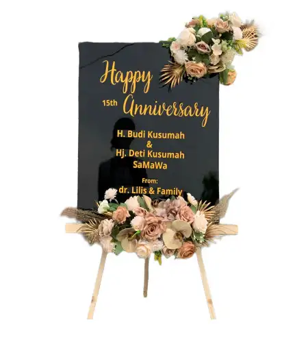 Papan Bunga Akrilik Padang Ulak Tanding